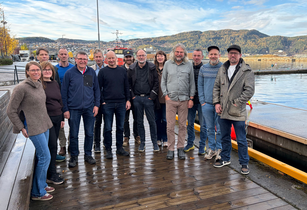 Vitenskapelig råd for lakseforvaltning anno oktober 2026. Foto: Helge Axel Dyrendal.